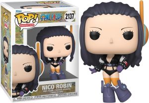l’Enfant du Démon, l’archéologue de l’équipage au Chapeau de Paille, revient sous les projecteurs. Nico Robin s'offre une nouvelle figurine Funko Pop.
