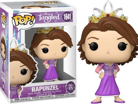À l’occasion de cet anniversaire, Funko rend hommage au personnage avec une figurine Funko Pop inédite de Raiponce, représentée avec sa couronne.