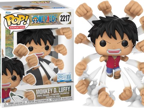 Funko Pop Animation One Piece – Monkey D. Luffy n°2217 Funko Pop Monkey D. Luffy One Piece en pleine attaque, design ultra dynamique. Une pièce incontournable pour les fans, disponible sur Team Pop Fr.