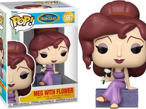 Craquez pour la figurine Funko Pop de Megara, l'icône rebelle du film Hercules (1997).