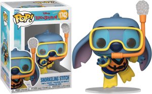 Stitch, l’Expérience 626, s’invite en Funko Pop Disney dans une scène sous-marine pleine de fun. Une figurine incontournable pour les fans.