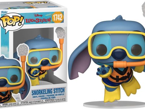 Stitch, l’Expérience 626, s’invite en Funko Pop Disney dans une scène sous-marine pleine de fun. Une figurine incontournable pour les fans.