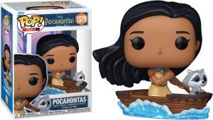 Funko Pop Pocahontas 30e anniversaire : Pocahontas en canoë avec Meeko, figurine collector Disney fidèle au film culte. Comparez les prix et trouvez la meilleure offre sur Team Pop Fr.
