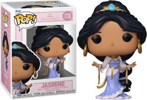 Envolez-vous vers Agrabah. Jasmine, l’une des 13 Princesses officielles de l’univers Disney, rejoint votre collection dans sa forme la plus iconique.