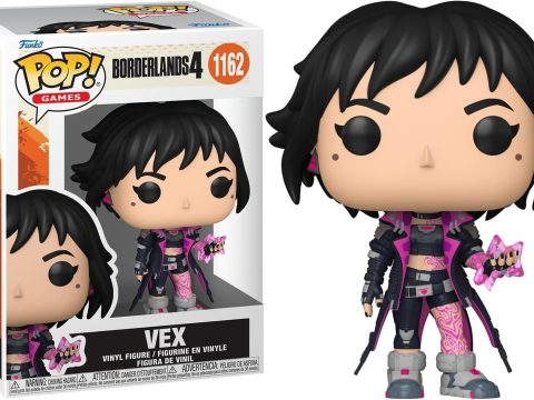 Funko Pop Games Borderlands 4 – Vex n°1162 Le casting de Borderlands 4 s'agrandit et avec lui, notre collection de figurines ! Vex, la petite nouvelle de la classe Sirène, débarque en version Funko Pop.