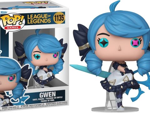 Funko Pop Games League of Legends – Gwen n°1135 Ancienne poupée ramenée à la vie par la magie, Gwen incarne à la fois l’élégance et une détermination sans faille sur les champs de justice de League of Legends.
