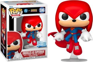Knuckles arborant le costume de Superman. Ce mashup entre la saga de Sega et l'univers DC Comics est une véritable pépite de la pop culture.