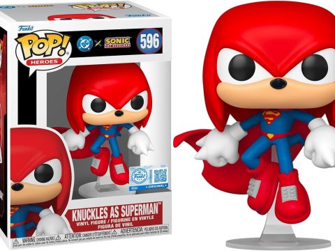 Knuckles arborant le costume de Superman. Ce mashup entre la saga de Sega et l'univers DC Comics est une véritable pépite de la pop culture.