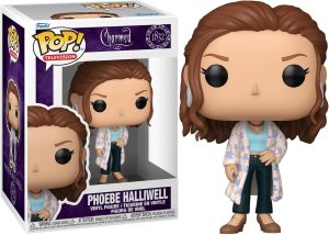Figurine Funko Pop Phoebe Halliwell Charmed, look emblématique et élégance fidèle au personnage d’Alyssa Milano.