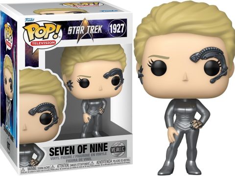 Issue de la saison 7 de Star Trek Voyager, Seven of Nine rejoint la collection Funko Pop avec son design iconique borg.
