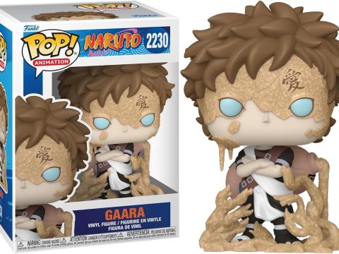 Funko Pop Animation Naruto – Gaara (Armure de sable) n°2230 Le célèbre Gaara débarque sous une forme inédite, protégé par son Armure de Sable.