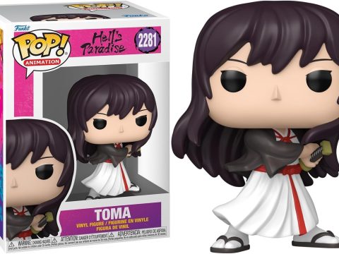 Funko Pop Animation Hell’s Paradise – Toma n°2281 Funko Pop Toma Hell’s Paradise : figurine anime avec tenue d’Asaemon et posture de combat, sabre prêt.