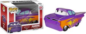 Ramone, le célèbre lowrider de Cars, rejoint la collection Funko Pop Disney Pixar. Une figurine stylée inspirée du maître du custom à Radiator Springs.
