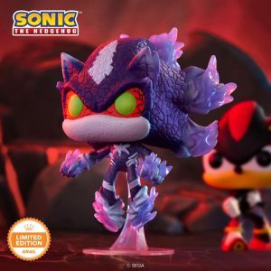 Mephiles, l’antagoniste culte de Sonic apparu en 2006, rejoint la collection Funko Pop. Une figurine sombre et incontournable pour les fans de la licence.