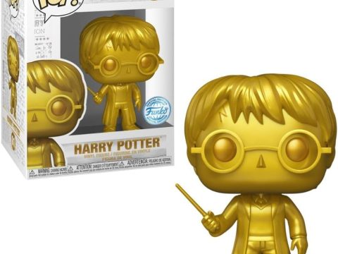 Harry Potter se décline en Funko Pop Metallic Gold, une édition prestigieuse qui sublime le célèbre sorcier de Gryffindor.