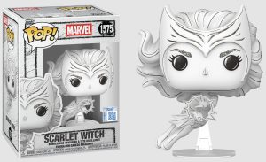 Wanda Maximoff change de style dans cette Funko Pop monochrome unique, hommage aux débuts de WandaVision.