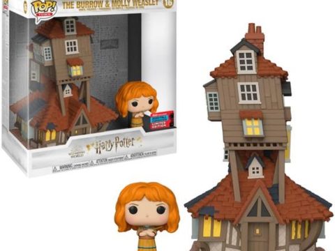 Le Terrier, la maison emblématique de la famille Weasley dans Harry Potter, est reproduit en figurine Funko Pop avec un niveau de détail remarquable.