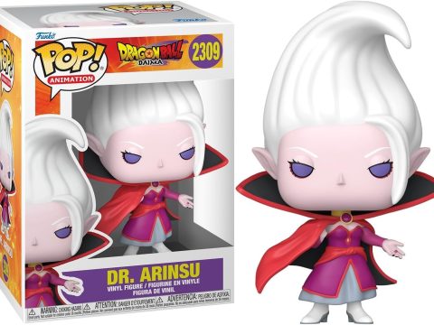 Dr. Arinsu rejoint l’univers Funko Pop avec une figurine inspirée de Dragon Ball Daima, affichée autour de 16,00€.