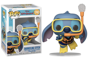 Le facétieux Stitch de Lilo & Stitch débarque en Funko Pop avec son kit de plongée complet. Une figurine Disney pleine de charme.