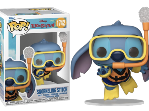 Le facétieux Stitch de Lilo & Stitch débarque en Funko Pop avec son kit de plongée complet. Une figurine Disney pleine de charme.