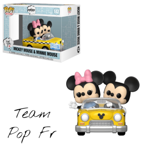 Direction New York avec Mickey & Minnie en Funko Pop taxi. Une figurine Disney pleine de nostalgie et d’énergie urbaine.