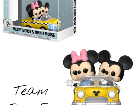 Direction New York avec Mickey & Minnie en Funko Pop taxi. Une figurine Disney pleine de nostalgie et d’énergie urbaine.