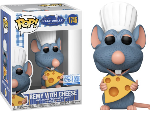 Ce personnage qui incarne la passion et la persévérance chez Disney Pixar, c'est Rémy. Le héros de Ratatouille (2007) revient sous les projecteurs avec une figurine Funko Pop qui capture tout son charme et son amour pour la gastronomie française.