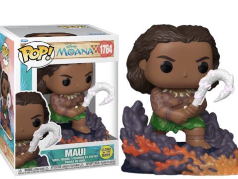 Le demi-dieu Maui de Vaiana débarque en Funko Pop Glow in the Dark / Prix : 18,00€.