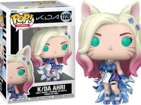 "K/DA à l’honneur avec Ahri en Funko Pop inspirée du clip POP/STARS. Une figurine tendance pour les collectionneurs gaming."