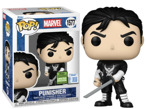 Le Punisher de la série Netflix rejoint la collection Funko Pop. Inspirée de l’interprétation de Jon Bernthal, cette figurine capture toute l’intensité du célèbre anti-héros Marvel.