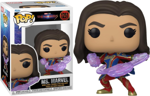 Ms. Marvel n°1251 de The Marvels arrive en Funko Pop à 11,99€. Une figurine Marvel accessible pour enrichir votre collection de super-héros.
