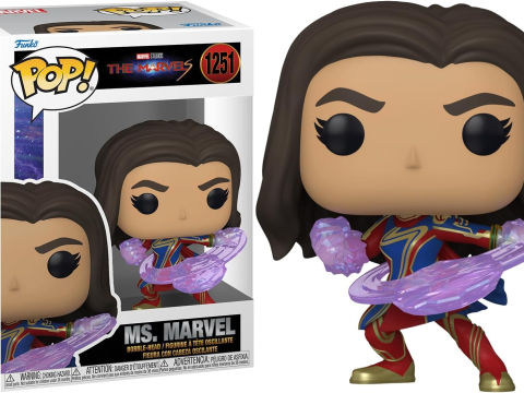 Ms. Marvel n°1251 de The Marvels arrive en Funko Pop à 11,99€. Une figurine Marvel accessible pour enrichir votre collection de super-héros.