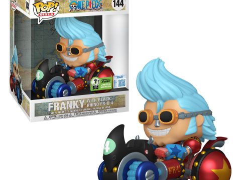 Franky (Cutty Flam) prend le volant du Black Rhino en Funko Pop. Une pièce One Piece imposante à surveiller en France.