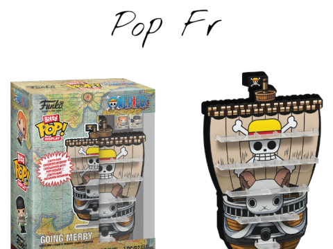Le Going Merry de One Piece arrive en Bitty Pop Funko. Une version miniature du navire culte pour les fans de l’équipage du Chapeau de Paille.