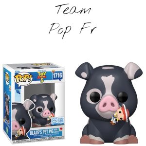 Craquez pour la Funko Pop du cochon de Blaze issue de Toy Story 5. Comparez les prix sur Team Pop Fr et trouvez la meilleure offre.