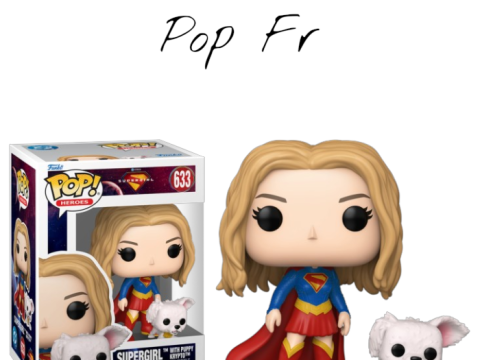 Supergirl avec Krypto en Funko Pop : une figurine DC incontournable qui va attirer tous les regards.