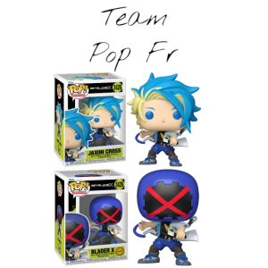 Où acheter la Funko Pop Jaxon Cross pas cher ? Consultez les prix sur Team Pop Fr pour cette figurine issue de Beyblade X à 16,00€.