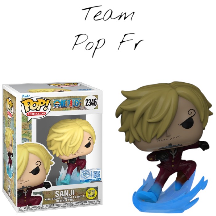 Ajoutez la Funko Pop Sanji à votre collection One Piece. Disponible à 18,00€ sur Team Pop Fr.