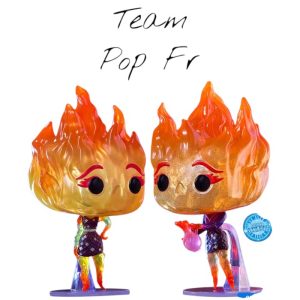 Où acheter la Funko Pop Ember Lumen pas cher ? Consultez les tarifs sur Team Pop Fr pour cette figurine issue de Elemental à 18,00€.