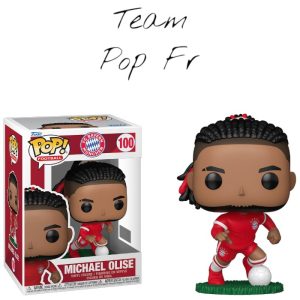 Où acheter la Funko Pop Michael Olise pas cher ? Consultez les prix sur Team Pop Fr pour cette figurine du FC Bayern Munich à 16,00€.