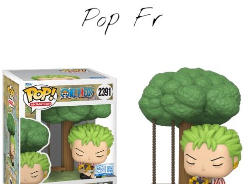 🚨 Disponible sur Team Pop Fr : la Funko Pop Roronoa Zoro, l'emblématique épéiste de l'équipage du Chapeau de Paille, représenté endormi au pied d'un arbre.