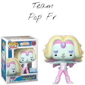 🚨 Disponible sur Team Pop Fr : la Funko Pop Rainbow Quartz, personnage emblématique de Steven Universe apparu dans la saison 2 de la série animée.