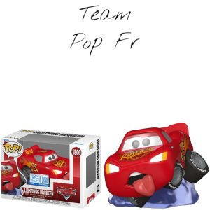 La Funko Pop Flash McQueen représente la voiture de course issue de Cars, l'un des personnages les plus iconiques de l'univers Disney Pixar.