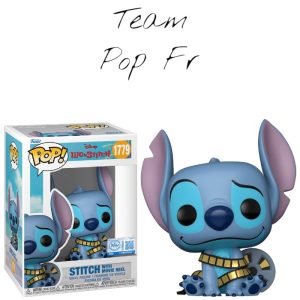 Disponible sur Team Pop Fr : la Funko Pop Stitch avec bobine de film n°1779, inspirée de Lilo & Stitch, au prix de 18,00€.