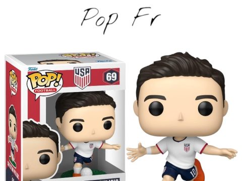 🚨 Disponible sur Team Pop Fr : la Funko Pop Christian Pulisic n°69, au prix de 16,00€.