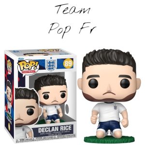 🚨 Funko Pop Declan Rice disponible sur Team Pop Fr. Ajoutez cette figurine du célèbre international anglais à votre collection.