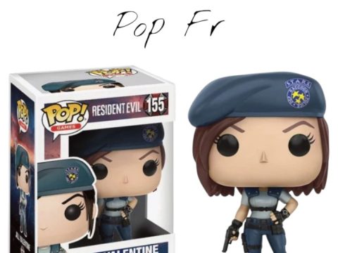 Disponible sur Team Pop Fr, la Funko Pop Jill Valentine n°155 — une figurine rare tirée de la franchise Resident Evil, à 74,99€.