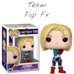 🚨 Cammy, la redoutable combattante de Street Fighter 6, débarque sur Team Pop Fr en Funko Pop.