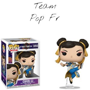 Chun-Li, l'experte en arts martiaux de Street Fighter, arrive sur Team Pop Fr en Funko Pop n°1259 à 16,00€.