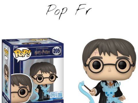 Alerte disponibilité — Harry Potter rejoint Team Pop Fr dans une Funko Pop magique, baguette levée, invoquant son Patronus en forme de cerf.